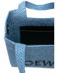 Loewe - Borsa Loewe Font Media - Lyst