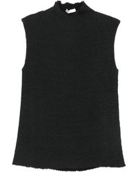The Row - Oakson Silk Top - Lyst
