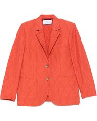 Harris Wharf London - Cotton Blend Blazer Jacket - Lyst