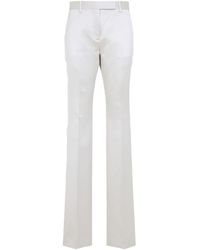 Tom Ford - Cotton And Silk Blend Trousers - Lyst