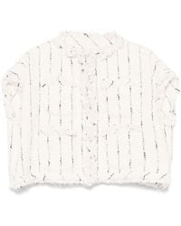 Sacai - Tweed Vest - Lyst