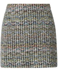 Missoni - Zig Zag Motif Mini Skirt - Lyst