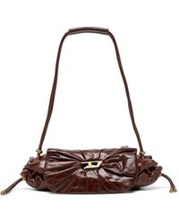 DIESEL - Scrunch Leather Shoulder Bag - Lyst