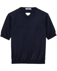 Prada - Wool T-Shirt - Lyst
