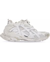 Balenciaga - Sneakers runner in mesh e gomma used - Lyst