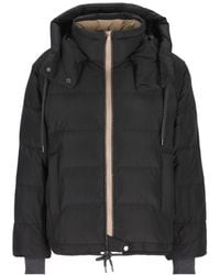 Brunello Cucinelli - Hooded Down Jacket - Lyst