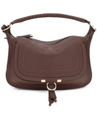 Chloé - Chloé Marcie Small Leather Shoulder Bag - Lyst