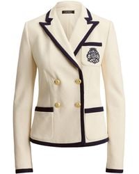 Ralph Lauren - Double-Breasted Blazer - Lyst