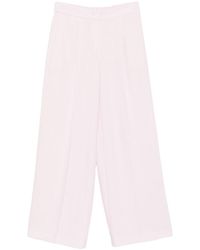 BOSS - Palazzo Trousers - Lyst