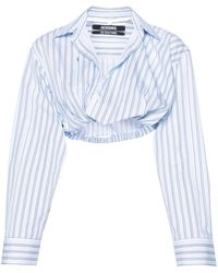 Jacquemus - La Chemise Bahia Striped Shirt - Lyst
