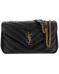 Saint Laurent - Loulou Medium Leather Shoulder Bag - Lyst