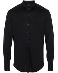 Brunello Cucinelli - Silk And Cotton Blend Shirt - Lyst