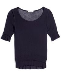 Lemaire - Silk Blend Top - Lyst