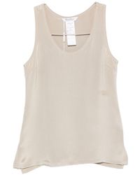 Max Mara - Silk Tank Top - Lyst