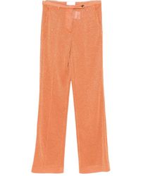 Miu Miu - Lurex Trousers - Lyst