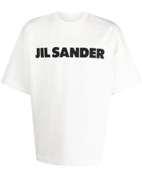 Jil Sander - T-Shirt Crewneck Short Sleeves - Lyst