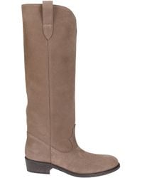 Via Roma 15 - Suede Boots - Lyst
