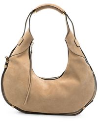 Moschino - Handle Me Leather Shoulder Bag - Lyst