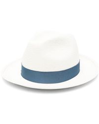 Borsalino - Monica Straw Panama Hat - Lyst