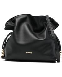 Loewe - Flamenco Mini Leather Clutch - Lyst