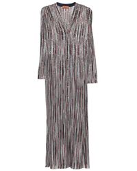 Missoni - Striped Long Cardigan - Lyst