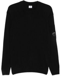 C.P. Company - Wool Crewneck Sweater - Lyst