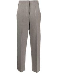 Circolo 1901 - Cotton High Waist Trousers - Lyst