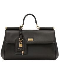 Dolce & Gabbana - Hand Bag 'my Sicily' In Calf Leather - Lyst
