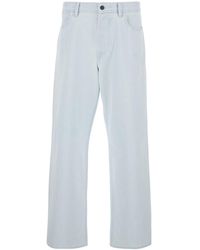 Stone Island - Jeans With Logo Patch - Lyst