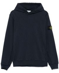 Stone Island - Sweater With Drawstring Hood - Lyst