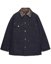 Prada - Canvas Padded Jacket - Lyst