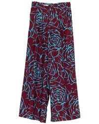 Dries Van Noten - Pila Wide-Leg Trousers - Lyst