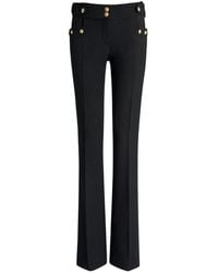 Balmain - Wool Trousers - Lyst