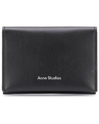 Acne Studios - Leather Continental Wallet - Lyst