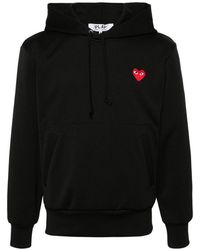 COMME DES GARÇONS PLAY - Heart Hoodie - Lyst