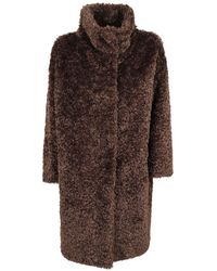 Herno - Faux-Fur Coat - Lyst