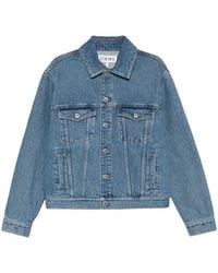 Loewe - Anagram Denim Jacket - Lyst