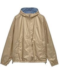 Prada - Down Jacket Re-Nylon Reversible - Lyst