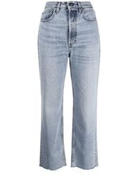 TOTEME - Organic Cotton Denim Jeans - Lyst