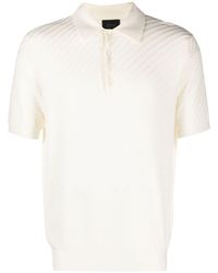 Brioni - Cashmere And Cotton Blend Polo Shirt - Lyst