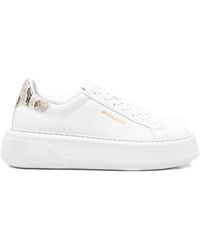 Woolrich - Chunky Court Leather Sneakers - Lyst