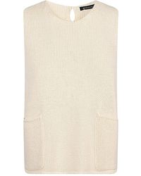 MIZUIRO - Cotton Vest - Lyst