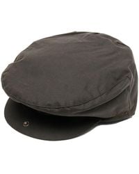 Barbour - Logo Baker-Boy Cap - Lyst