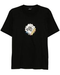 Paul Smith - Zebra Organic Cotton T-Shirt - Lyst