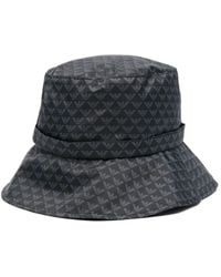 Emporio Armani - Allover Logo Bucket Hat - Lyst