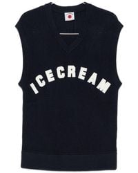 ICECREAM - Wool Blend Vest - Lyst