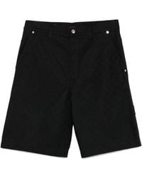 Gucci - Canvas Bermuda Shorts - Lyst