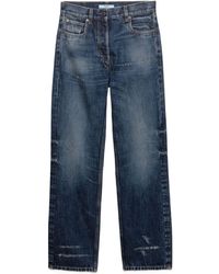 Prada - Denim Cotton Jeans - Lyst