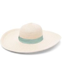 Borsalino - Laura Hemp Wide Brim Hat - Lyst