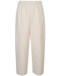 Apuntob - Regular Fit Cotton Trousers - Lyst